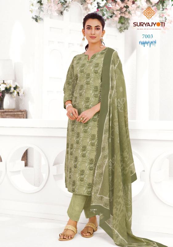 Suryajyoti ice look vol-7 cottom dress material at wholesale price